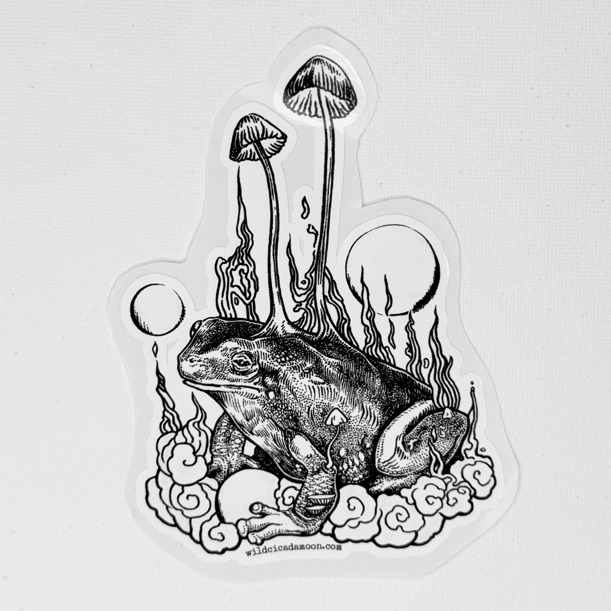 Cosmic Toad Sticker